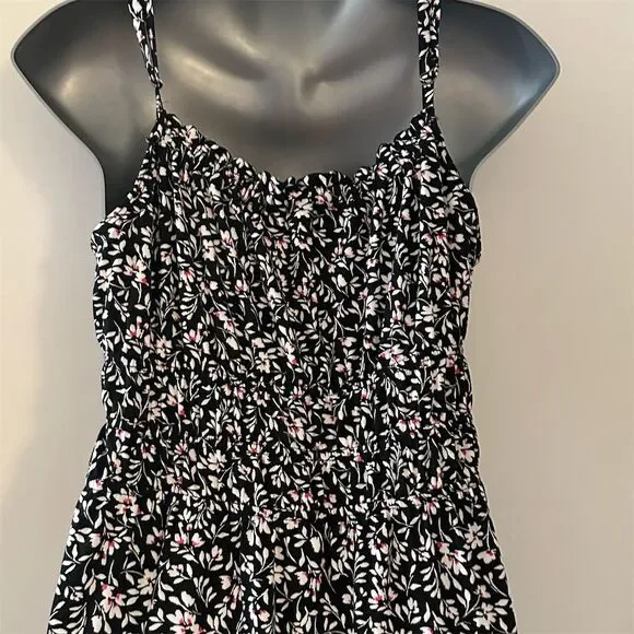 Nine Britton Black Sequin Spaghetti Strap Maxi Dress - Picture 6 of 11